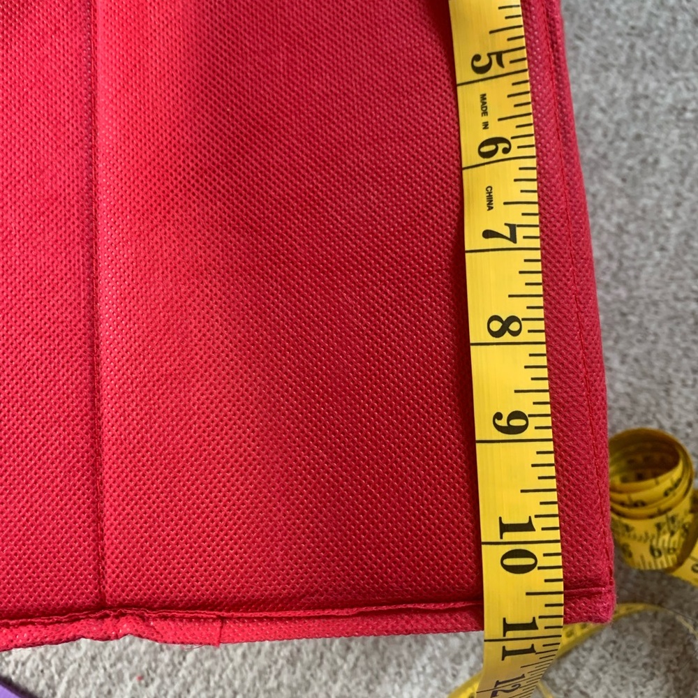 Red Foldable Storage‎ Bin - Picture 5 of 5